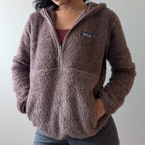 Patagonia Chocolate Brown Fleece Pullover w/Hood